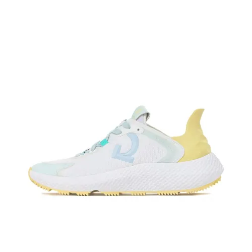 GFORE Golf Shoes Низкий Топ Белый Желтый Женские