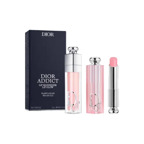 DIOR Enchanting Lip Balm GLOSS Наборы для макияжа Легко смешивается Длинное время Не оставляет следов 3,2г+6мл
