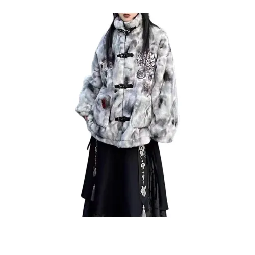 JIMI JONS Velvet Feel Coat Unisex JIMI JONS Вельвет Feel Пальто Унисекс