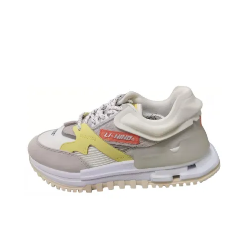 Подкладка Slip-resistant устойчивая к истиранию низкий топ беговые кроссовки женские серые