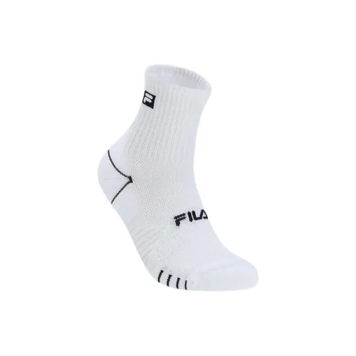 FILA Фитнес 1 шт Белый WT Женские Носки до икры MID
