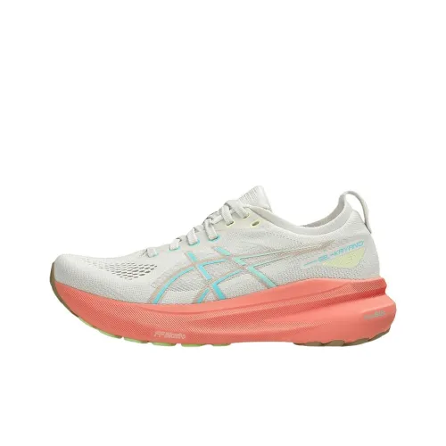 Asics Gel Kayano 31 Low Топ Беговые кроссовки Женские Серый Оранжевый