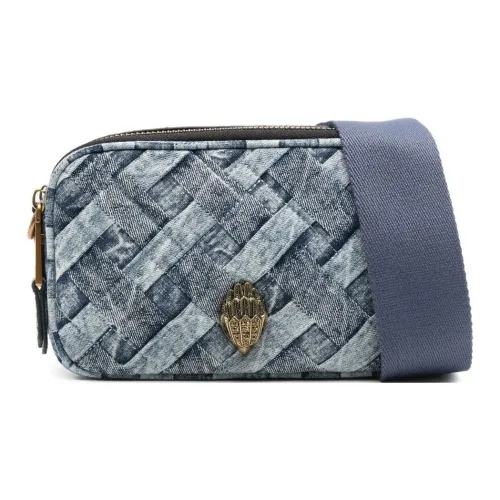 Kurt Geiger London Kensington Denim Crossbody Bag Standard Women's Indigo Курт Гейзер Лондон Kensington Деним Сумка через плечо Стандартная Женская Индиго