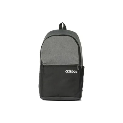 Adidas Полиэстер Рюкзак Стандартный Унисекс Серый Черный