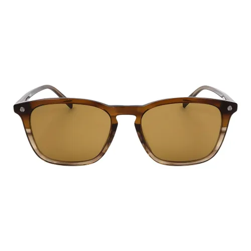 TOD'S Ацетат Квадратные Солнцезащитные Очки Мужские Коричневые