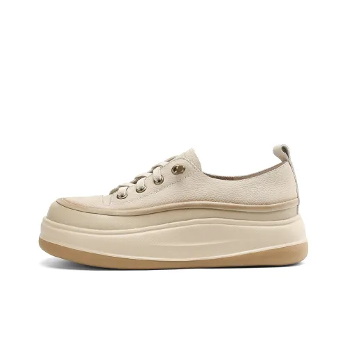 BOERDIQI Легкий визуально увеличивает рост Низкий Топ Кэжуал Женские