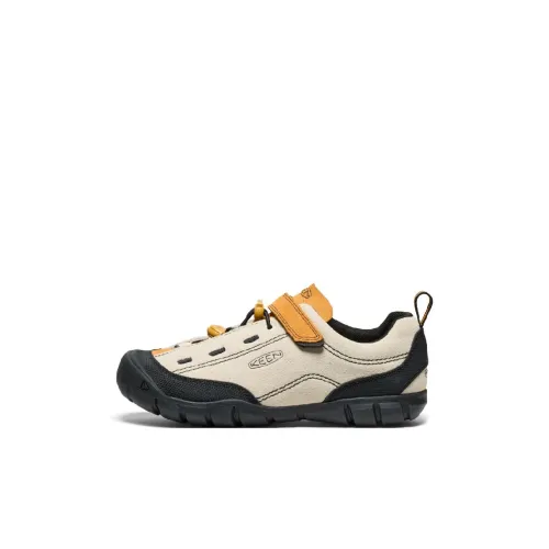 Keen JASPER 2 Детская туристическая обувь, низкий топ, темно-зеленый/дуб, желтый, для детей