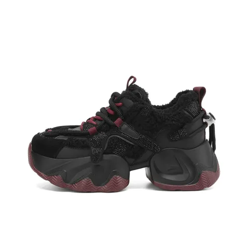 DAPHNE Low Топ Толстая подошва Кроссовки Женские