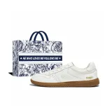 Белая и розовая сумка для покупок