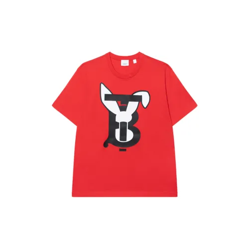 Burberry SS23 The Year of the Rabbit SS23 T-Shirt Мужской Красный