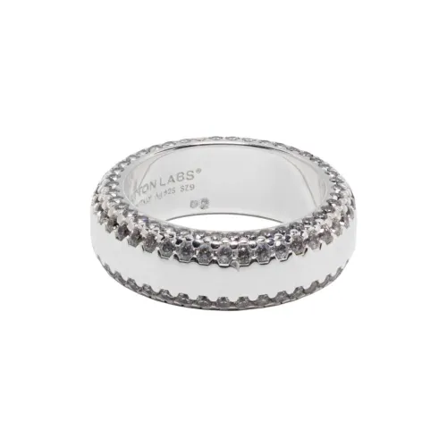 Hatton Labs Crystal Rings Женское Серебро