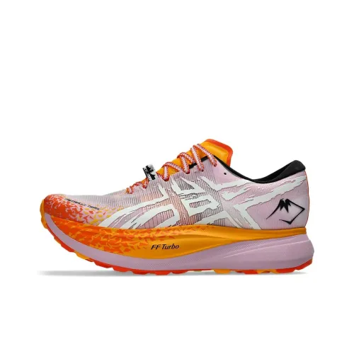 ASICS METAFUJI TRAIL Износостойкий и Легкий Низкие Кроссовки для Беговых Трейлов Унисекс Розовые