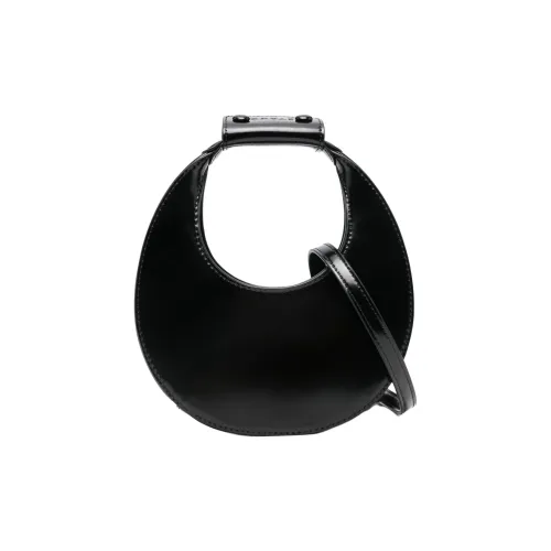 Staud Телячья кожа Полумесяц Сумка Сумка через плечо Сумка для женщин Черный