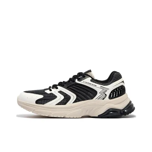 361° Год Кольцо SE Противоскользящий Низкий Топ Толстая Подошва Кроссовки Мужские Серый Белый Черный