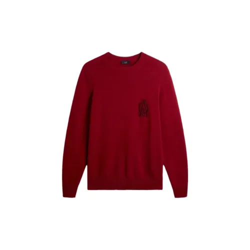 Dunhill FW24 Кашемировый свитер мужской красный