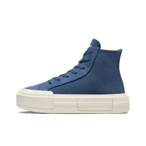 Конверс Cruise Slip Resistant Abrasion Resistant High Топ Скейтборд Кроссовки Унисекс Морской Синий