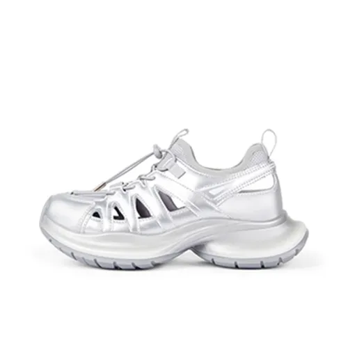 TOOMANYSHOES Modern Character Design Низкий Топ Толстая Подошва Кроссовки Женские