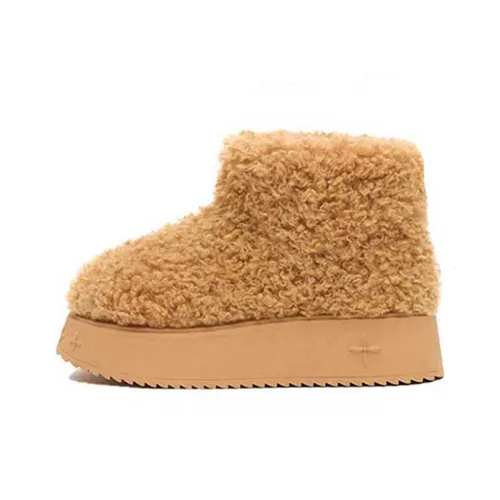 SMFK Короткие Сноубутсы Женские Пшеница