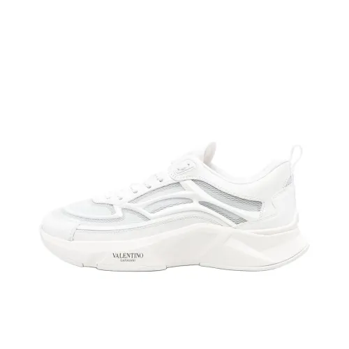 Valentino Vlogo Signature Low Топ Повседневная обувь Женская Белая