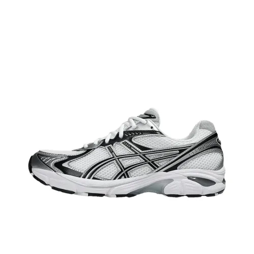 Asics GT 2160 Устойчивые к истиранию Низкие Кроссовки для Бега Мужские Белый Черный Серебряный