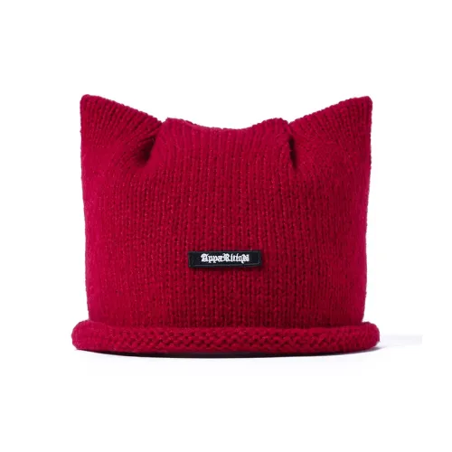 Apparition Полиэстер Beanies Унисекс Вишнево-красный
