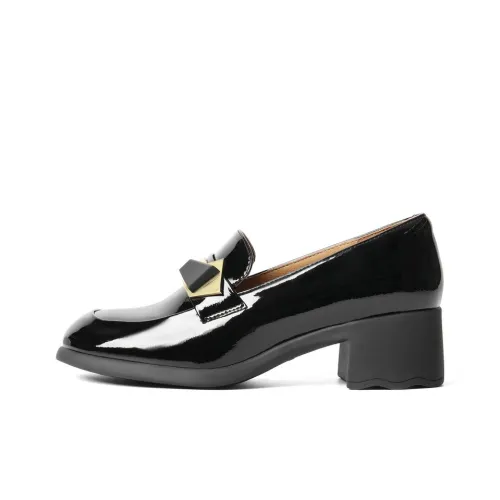 BELLE Лоферы 4,5CM Женские Черные