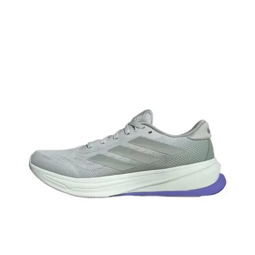Adidas SUPERNOVA RISE Беговые кроссовки Низкий топ Miracle Silver/Silver Green/Silver Green Мужской