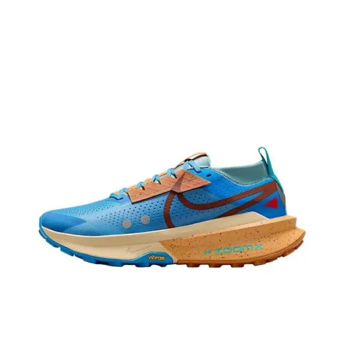 Nike ZoomX Zegama Trail 2 Беговые кроссовки Низкий Топ Синий Мужской