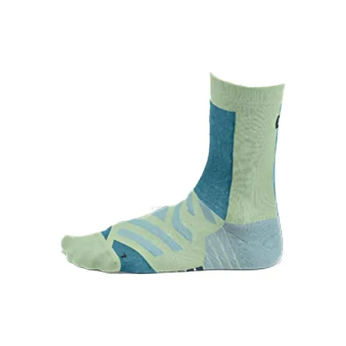 On Performance Беговые носки Женские Макарон Зеленый Ниагара Синий