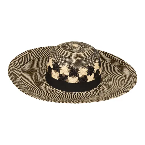 Borsalino Пляжная шляпа Женская Черная