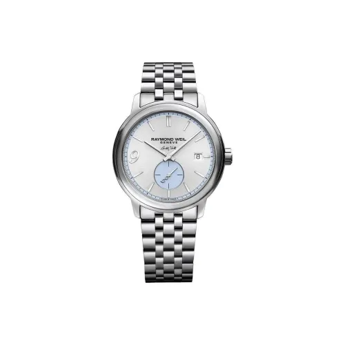 Raymond Weil Автоматический Механический Механизм Мужские Часы 40 мм Серебряный