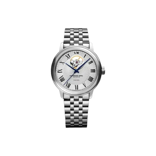 Raymond Weil Автоматический Механический Механизм Мужские Часы 39,5 мм Серебряный