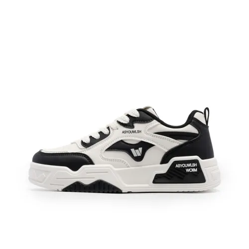 MIIOW Trend Party series Юбка Resistant визуально увеличивает рост Низкие Кроссовки для скейтбординга Женские