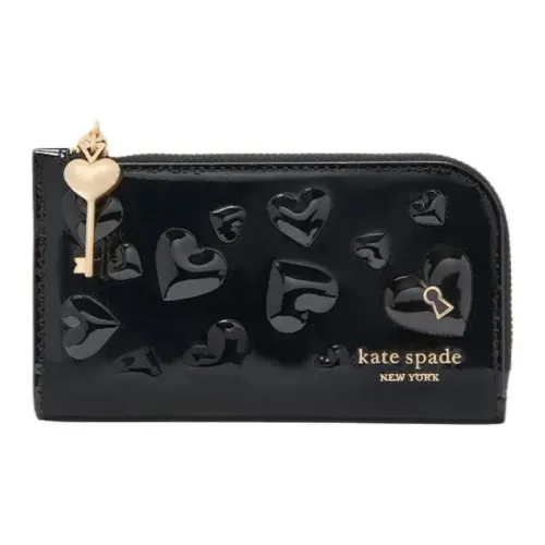 Kate Spade Кошелек из коровьей кожи маленький женский черный