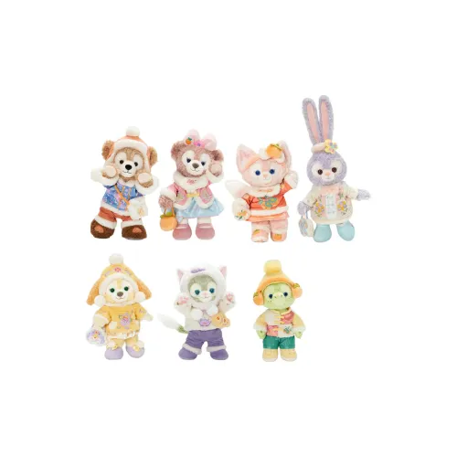 Disney Shippo 2025 Новогодние Куклы Плюшевая Кукла 21 см 20 см 19,5 см 20,5 см Высота Шанхайский Дисней