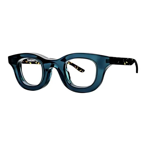 Thierry Lasry Ацетат Ацетилцеллюлоза Квадрат Оправы для очков Женские Зеленый