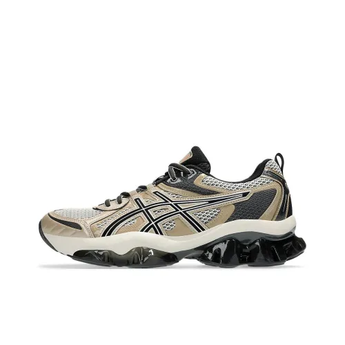 ASICS Гель Quantum KINETIC Износостойкие Низкие Кроссовки для тренировок Унисекс Черный Коричневый