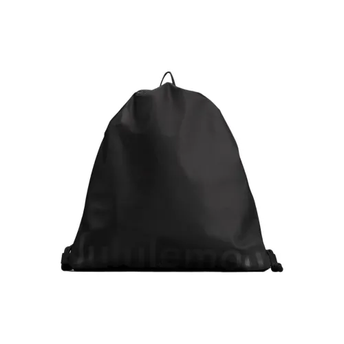 Lululemon Нейлоновая спортивная сумка большая унисекс черная