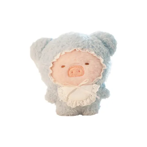 TOYZEROPLUS Консервы Поросенок LuLu Pig SLEEP TIGHT Сонный LuLu Pig Куклы Плюшевый Брелок 12,5 см Высота