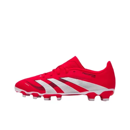 Adidas PREDATOR LEAGUE Детская футбольная обувь с низким верхом, красная, для детей