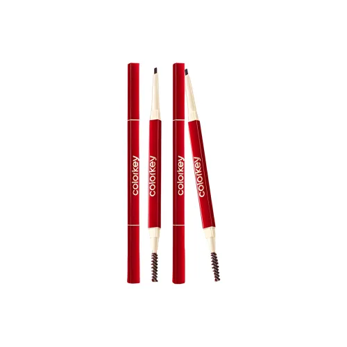 Colorkey Year Of The Snake Limited Edition Маленький Золотой Палочки Тушь для Бровей Набор 0,07г*2 Коричневый Серый