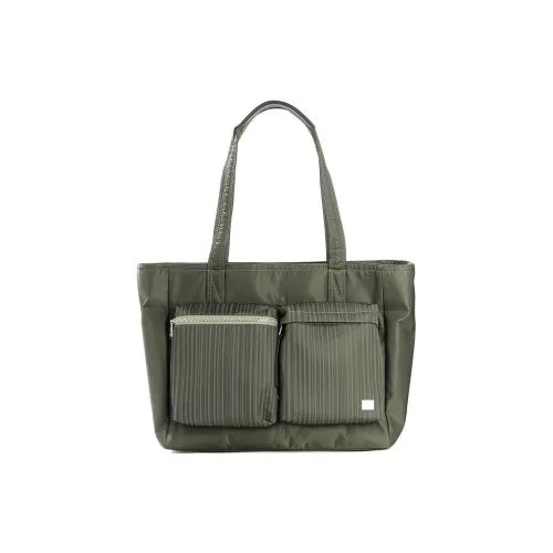 Paul Smith Переработанный Нейлон Тоут Сумка Сумка для покупок Сумка на плечо Мужская Армейский зеленый