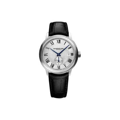 Raymond Weil Автоматический Механический Механизм Мужские Часы 39,5 мм Серебряный