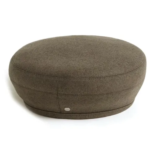 HERMES Кашемир Береты Женские Коричневый