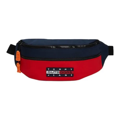 Tommy Hilfiger Переработанный полиэстер Сумка через плечо Мужская Красная и Морская синяя