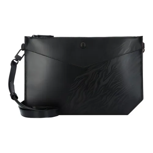 MONTBLANC Meisterstuck Коровья кожа Доска для ноутбука Клатч Женские Черный