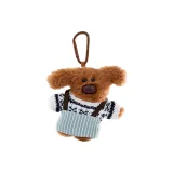 Черный Белый Свитер Собака