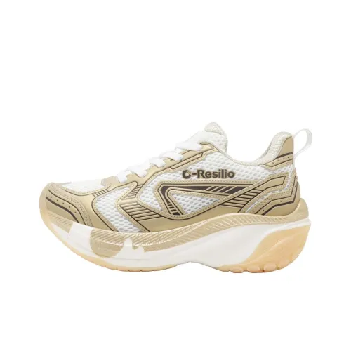 ONEMIX Износостойкий Легкий Увеличивающий Высоту Низкий Топ Повседневные Беговые Кроссовки Унисекс Золотой