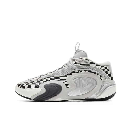 PEAK Taichi Dream Chaser Rebound Slip-resistant Abrasion-resistant Low-top Basketball Shoes Men's Smoke Gray