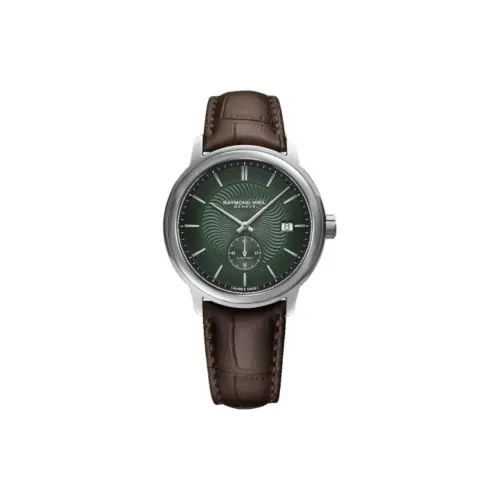 Raymond Weil Автоматический Механический Механизм Мужские Часы 39,5 мм Зеленый